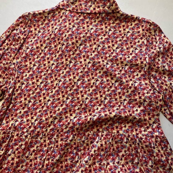 NEW Plus Size Nurture Westbound Button Front Rayon Lined Dress Floral $99 - Picture 11 of 11